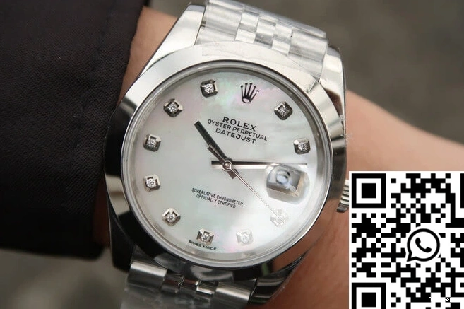 M126300 EW Factory Rolex Diamond-set Dial Datejust 0317